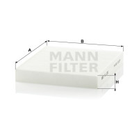 Фильтр салона MANN-FILTER CU 2351